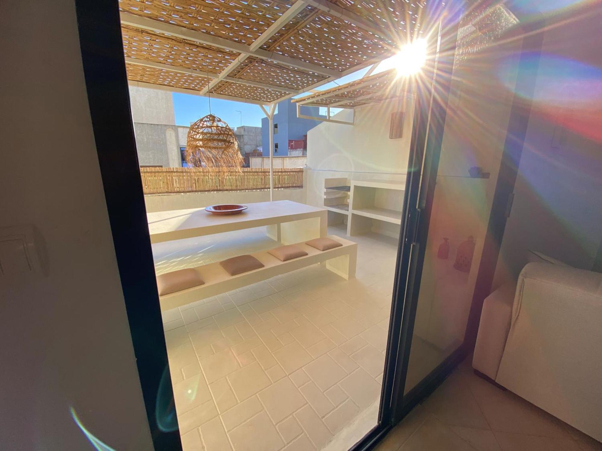 Magnificent Apartment With Private Rooftop Terrace Tangier Bagian luar foto